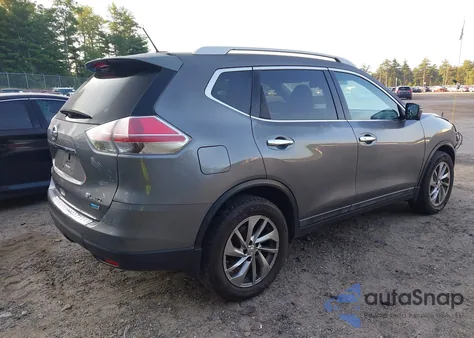 2014 Nissan Rogue Sl из США, поврежденный, VIN 5N1AT2MV5EC831296